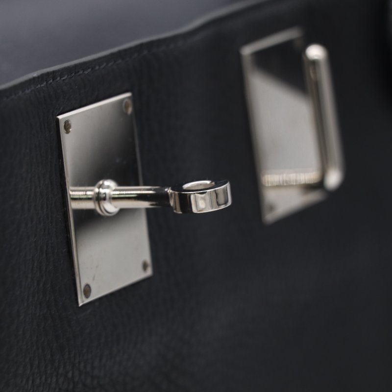 Hermès 愛馬仕 Jypsière 吉普賽 黑色 小牛皮 肩背包 斜背包-9