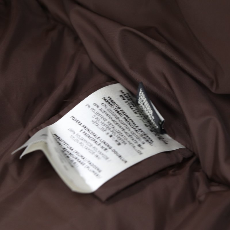 Fendi 芬迪 老佛爺 灰色 黑色 聚酯纖維 羽絨背心 外套-4