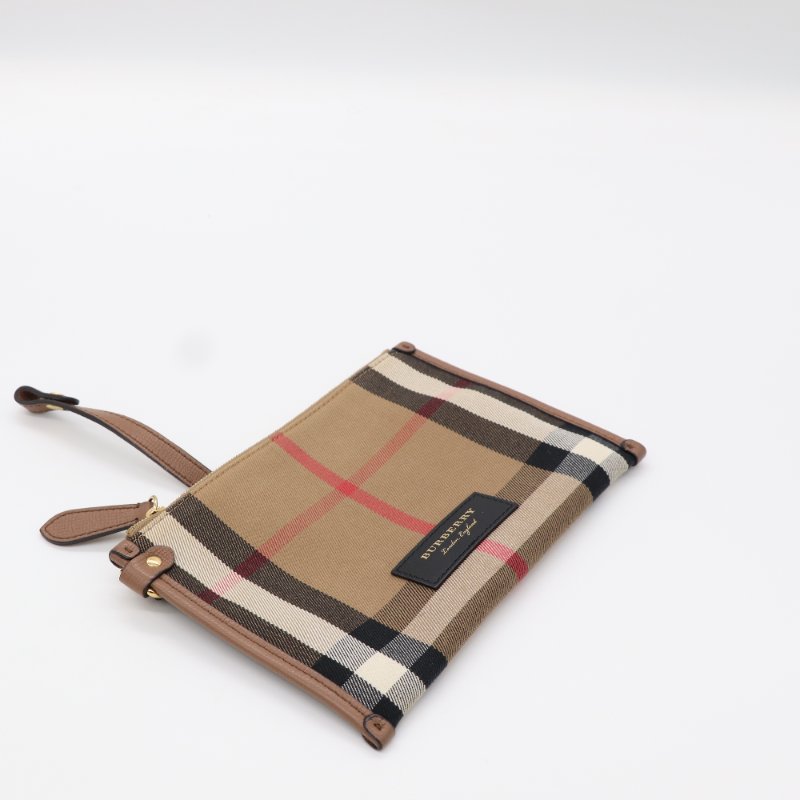 Burberry 巴寶莉 Honeybrook 奶茶色 牛皮 托特包 肩背包-4