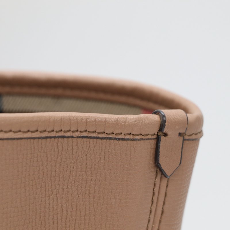 Burberry 巴寶莉 Honeybrook 奶茶色 牛皮 托特包 肩背包-5