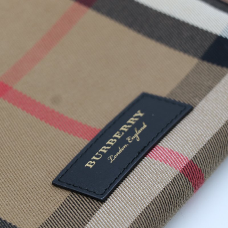 Burberry 巴寶莉 Honeybrook 奶茶色 牛皮 托特包 肩背包-6