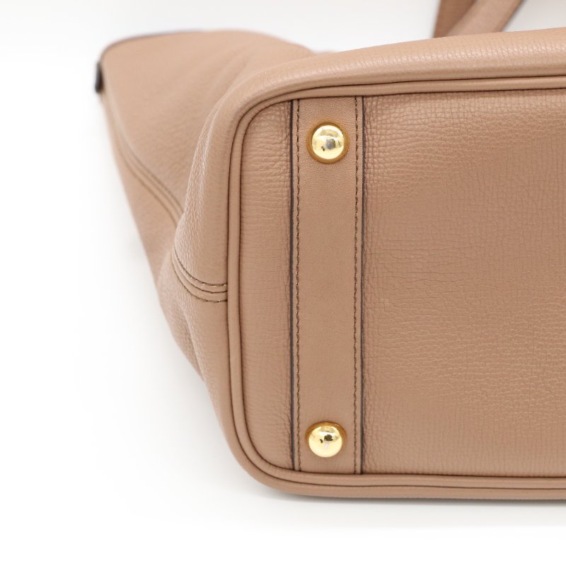 Burberry 巴寶莉 Honeybrook 奶茶色 牛皮 托特包 肩背包-9