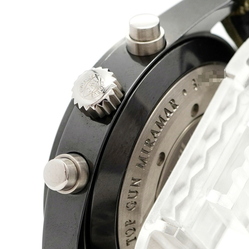 IWC 沙夫豪森飛行員手錶 IW388002 灰色錶盤男士腕錶-10