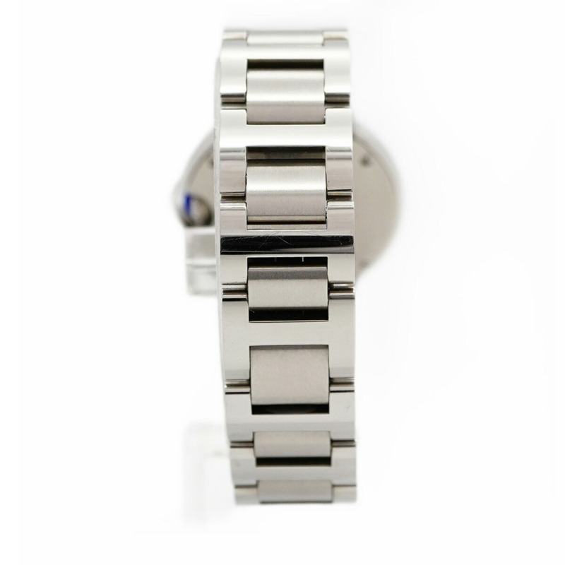 卡地亞 Ballon Bleu W69010Z4 銀色錶盤小姐腕錶-7