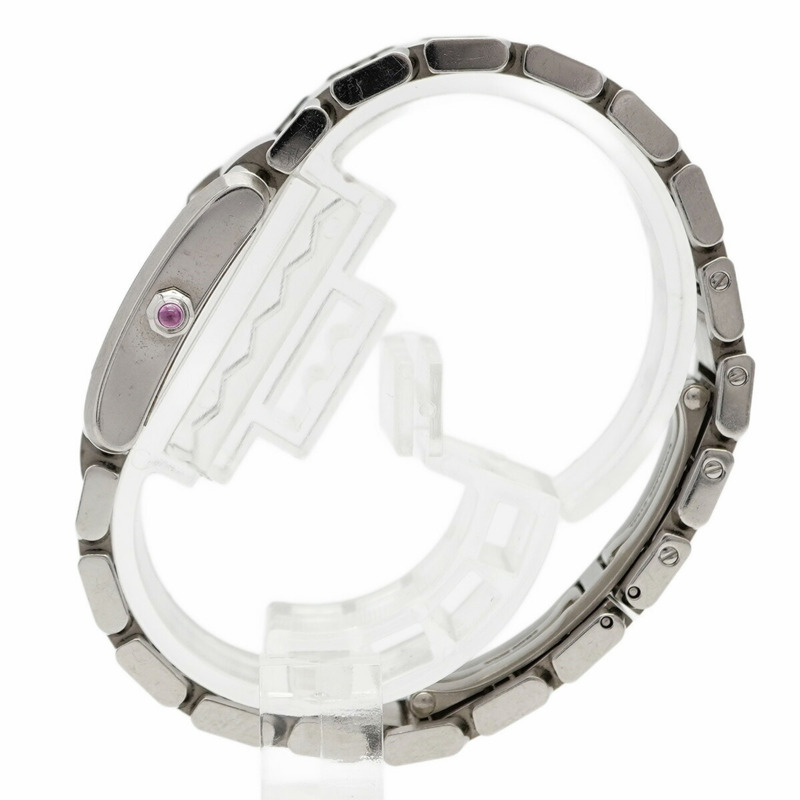 卡地亞 Tank Française SM W51028Q3 粉紅錶盤女錶-9