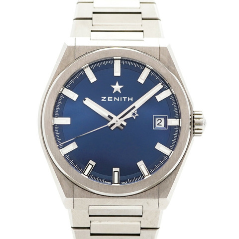 真力時 Defy 95.9000.670 51.M9000 海軍藍錶盤男士腕錶