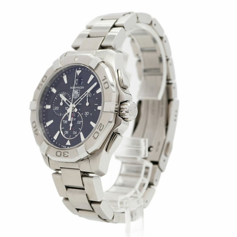 TAG Heuer Aquaracer CAY1110-0 黑色錶盤男士手錶-2