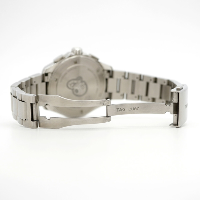 TAG Heuer Aquaracer CAY1110-0 黑色錶盤男士手錶-4