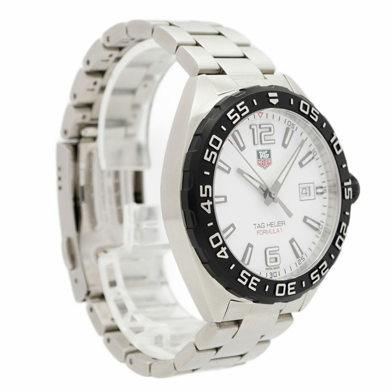 TAG Heuer Formula 1 WAZ1111 白色錶盤男士腕錶-3