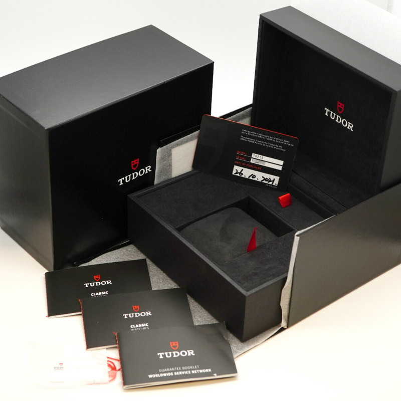 帝舵王子日曆型76213金錶盤男士腕錶-1