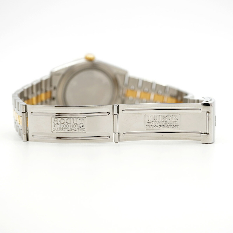 帝舵王子日曆型76213金錶盤男士腕錶-4