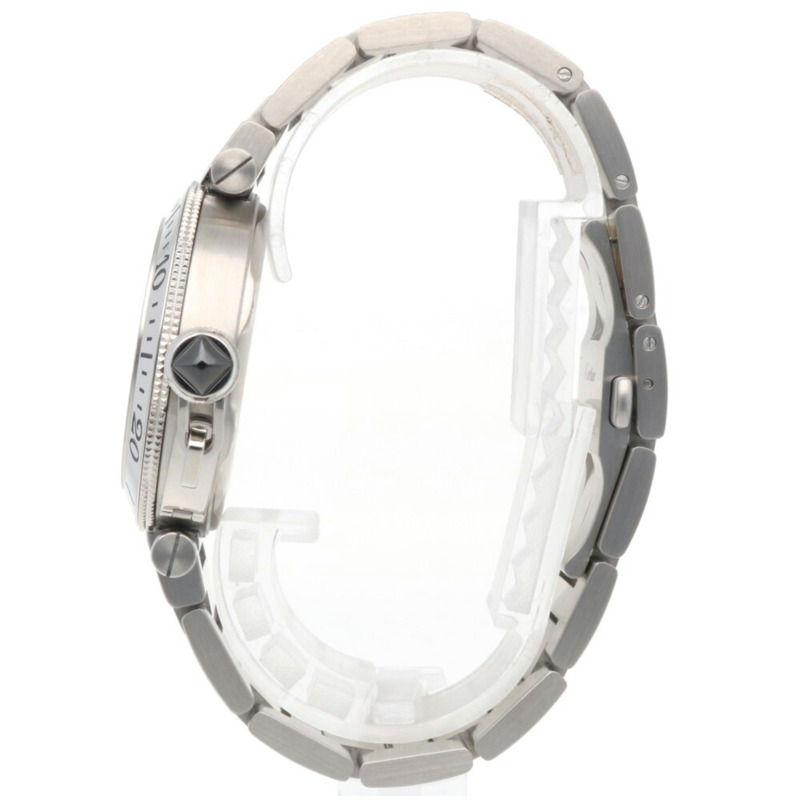 卡地亞 Pasha Seatimer 男士腕錶,精鋼 2790 自動上鍊,已翻新拋光-3