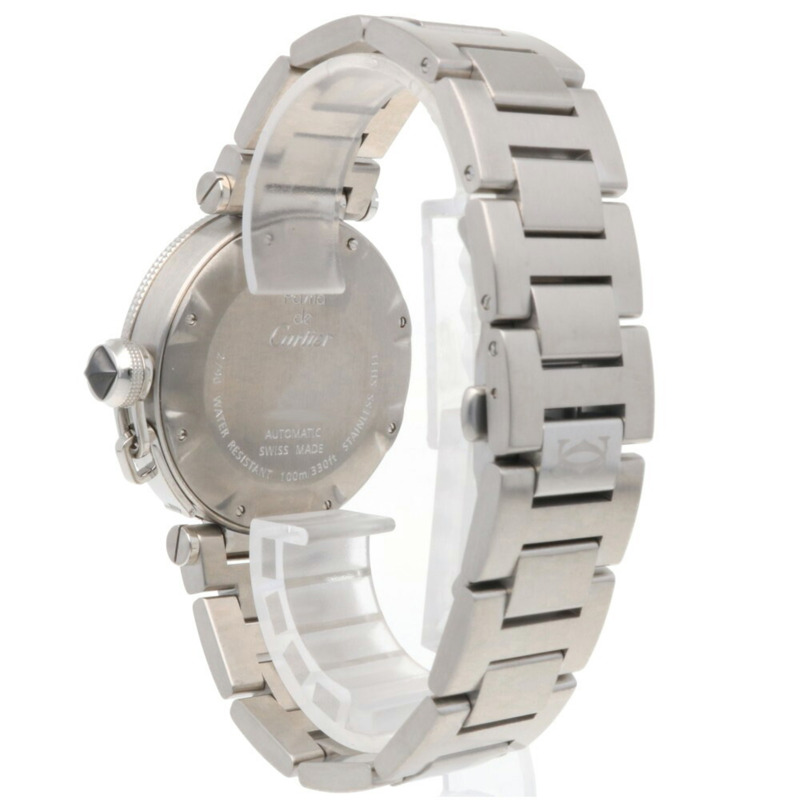 卡地亞 Pasha Seatimer 男士腕錶,精鋼 2790 自動上鍊,已翻新拋光-4