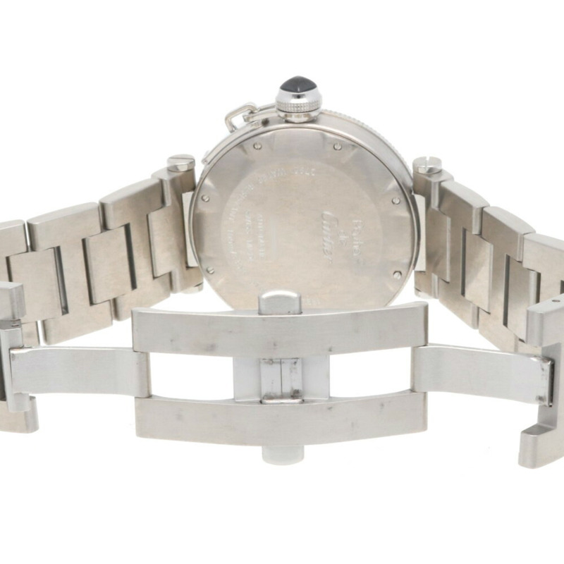 卡地亞 Pasha Seatimer 男士腕錶,精鋼 2790 自動上鍊,已翻新拋光-8