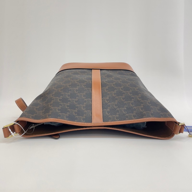 Celine 凱旋門老花水桶包 中號-4