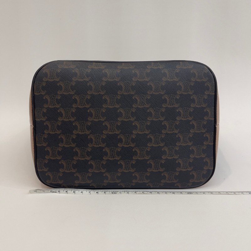 Celine 凱旋門老花水桶包 中號-8