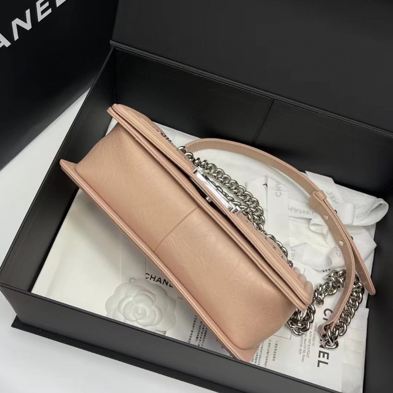 Chanel 中號 鏈條編織款leboy-5