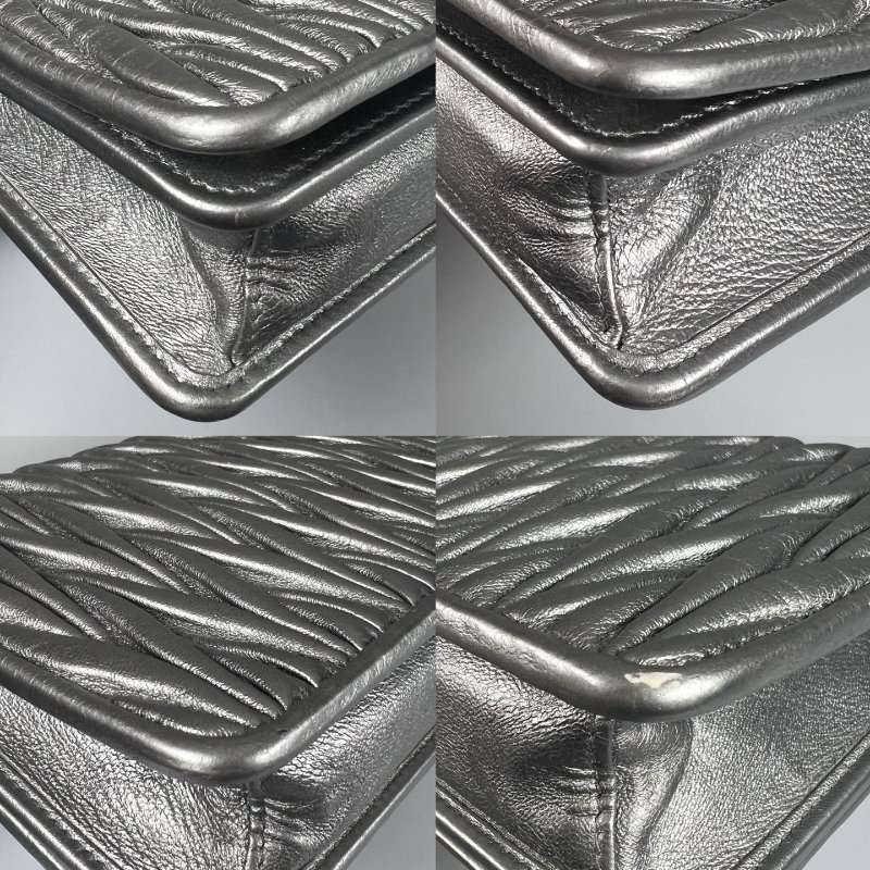 MIUMIU 銀色納帕-9