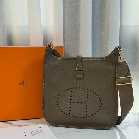 HERMES Evelyne 29 - 灰金 B