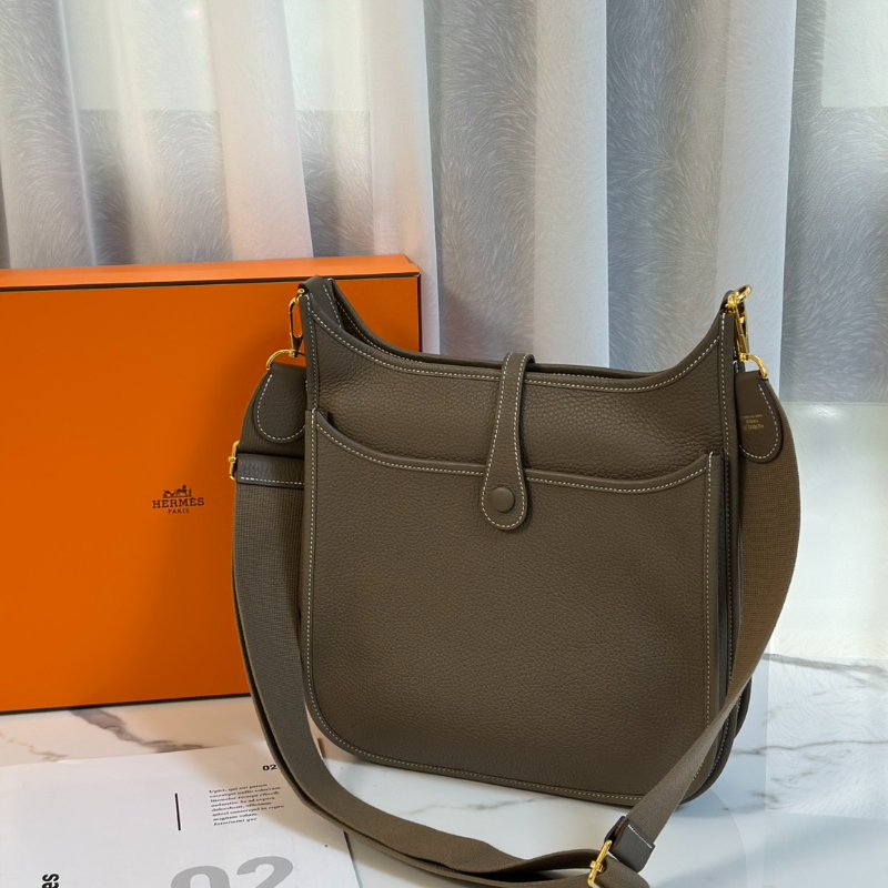 HERMES Evelyne 29 - 灰金 B-3