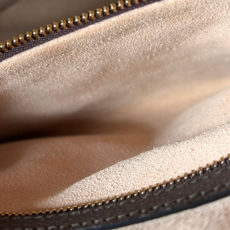 ::GUCCI:: 550622 經典Ophidia系列帆布印花綠紅綠織帶皮革飾邊拉鍊手提/斜背兩用包-19