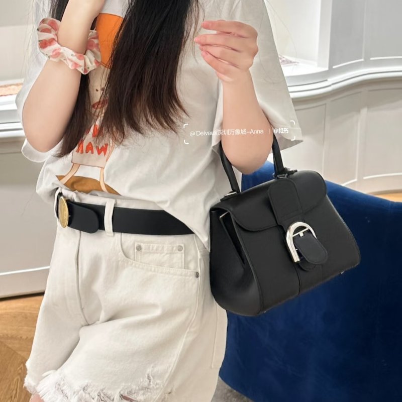 Delvaux Brilliant mini - 黑銀-1