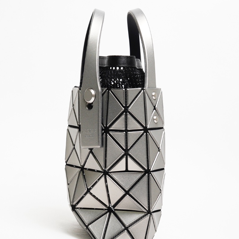 三宅一生 Carat 3x3手提包 銀色-1