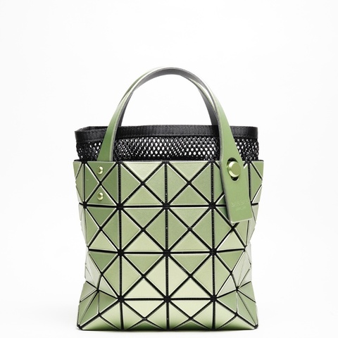 三宅一生 Carat 3x3手提包 綠色