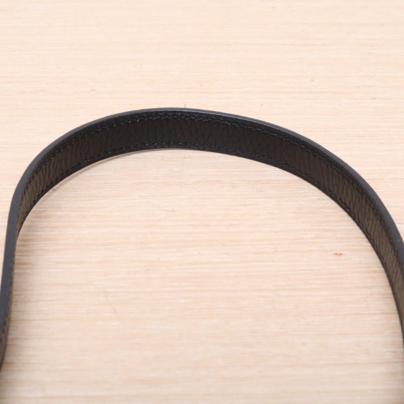 HERMES Bolide保齡球包3589黑色Buffalo阿登皮圈Z金扣肩背包-2