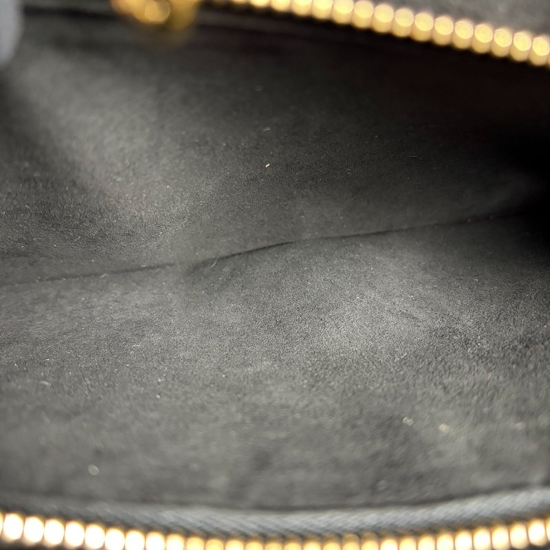 LV 老花拚黑皮革Venus 手提側肩包-7