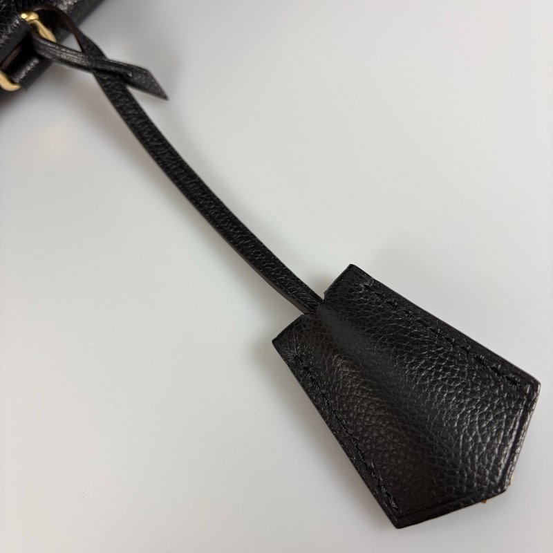 LV 老花拚黑皮革Venus 手提側肩包-10
