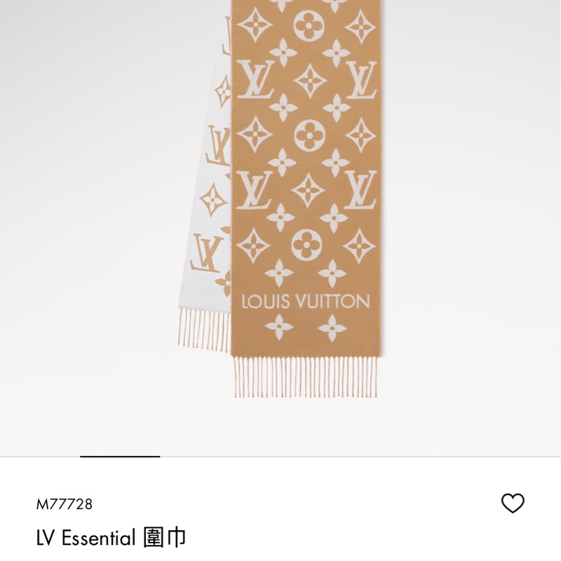 LOUIS VIITTON圍巾M77728-1