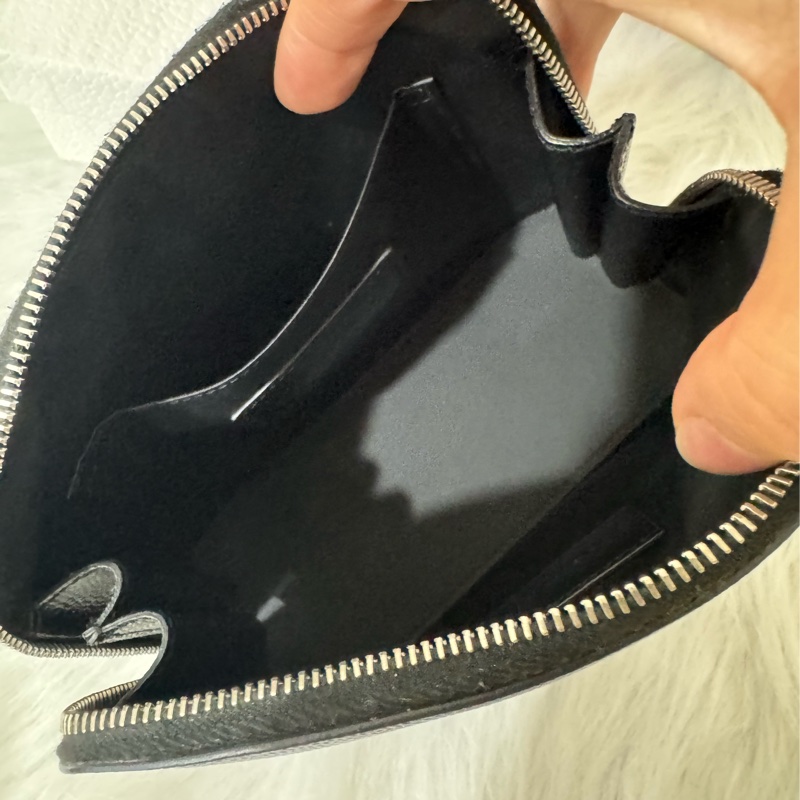 ysl 荔枝牛皮 化妝收納包-13