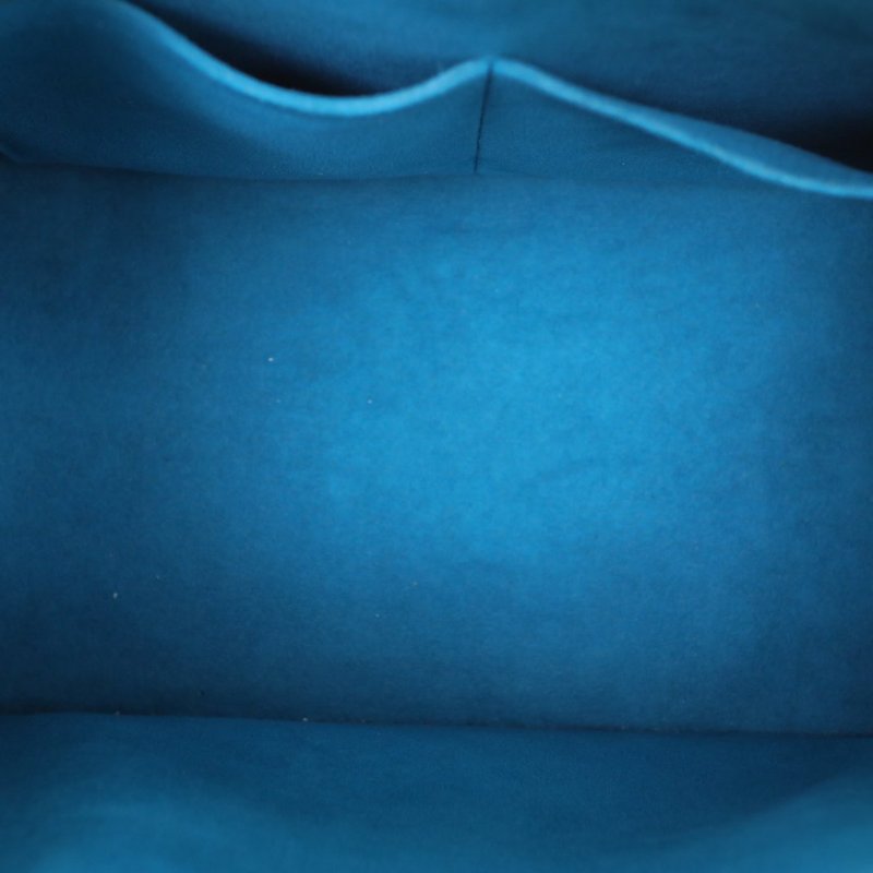 LOUIS VUITTON ALMA貝殼包小號32墨藍色EPI水波紋牛皮2013肩背包-2