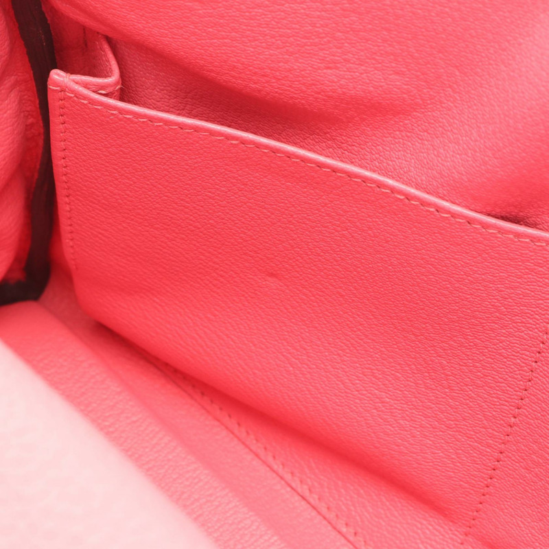 愛馬仕 Kelly 28 手提/肩背包 Y Taurillon Clemence Rose dete 二手 SHW-9