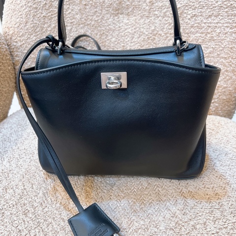 BALENCIAGA巴黎世家WOMEN’S RODEO HANDBAG MINI IN BLACK