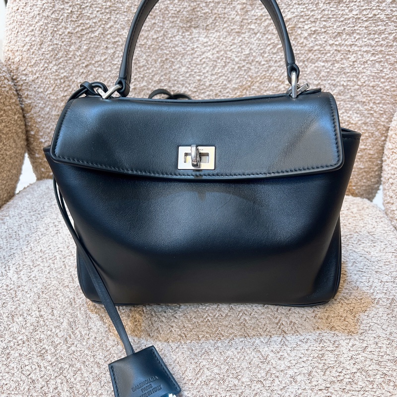 BALENCIAGA巴黎世家WOMEN’S RODEO HANDBAG MINI IN BLACK-1