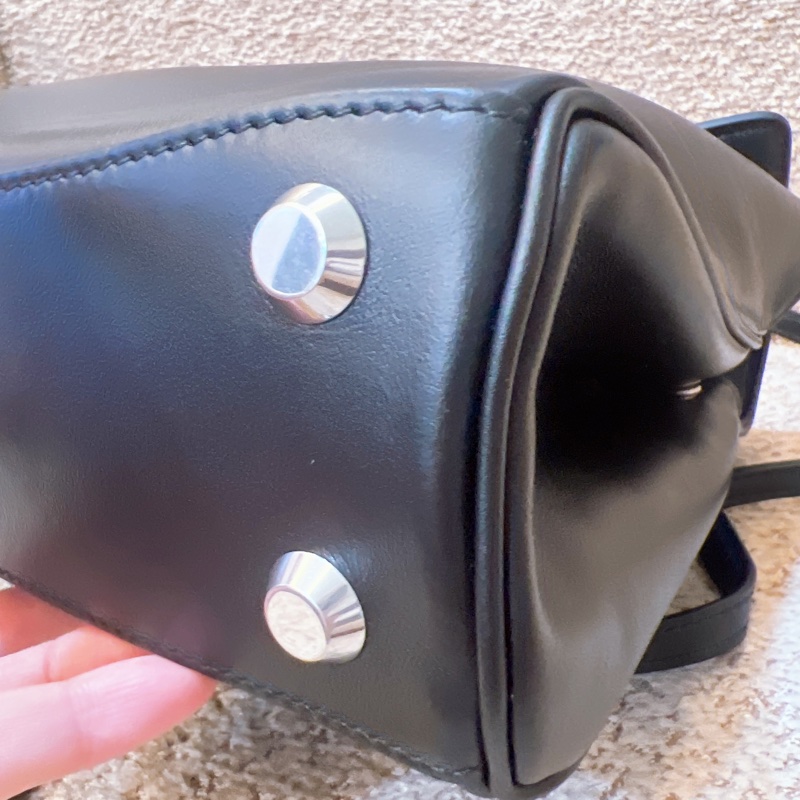 BALENCIAGA巴黎世家WOMEN’S RODEO HANDBAG MINI IN BLACK-8