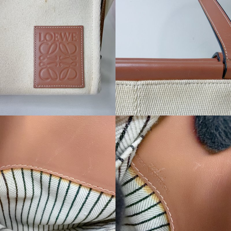 LOEWE Cushion帆布托特包-6