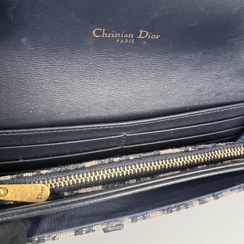 DIOR 刺繡老花WOC包-6