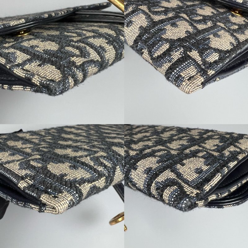 DIOR 刺繡老花WOC包-14