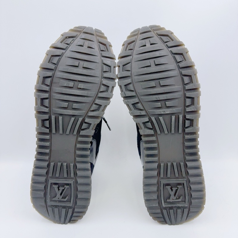 98新/Lv路易威登/35.5碼/黑棕runaway休閑鞋-2