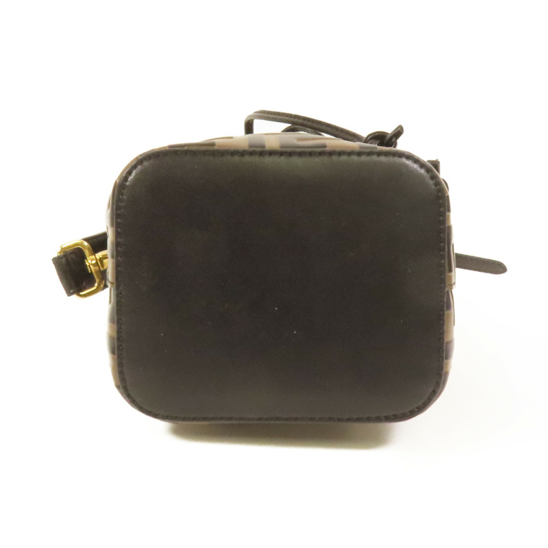 FENDI 牛皮皮革Mon Tresor金扣肩背袋-3