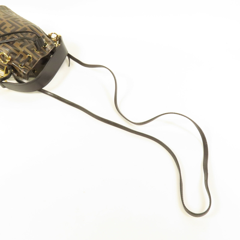 FENDI 牛皮皮革Mon Tresor金扣肩背袋-4