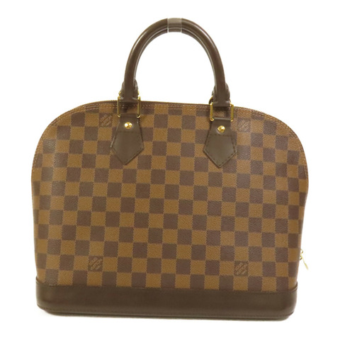 LOUIS VUITTON Damier Alma金扣手挽袋