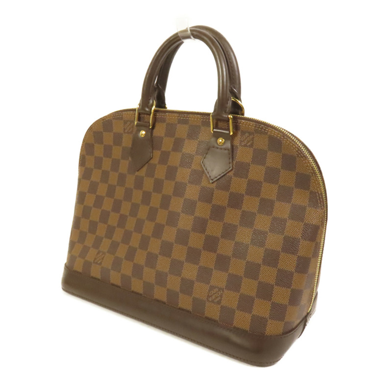 LOUIS VUITTON Damier Alma金扣手挽袋-2