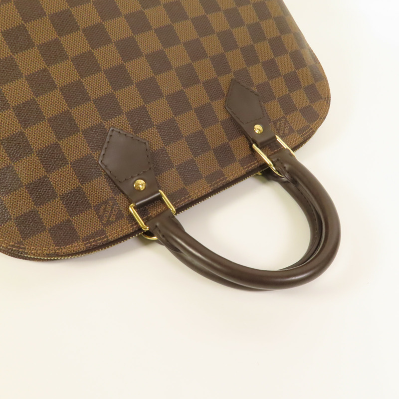 LOUIS VUITTON Damier Alma金扣手挽袋-4