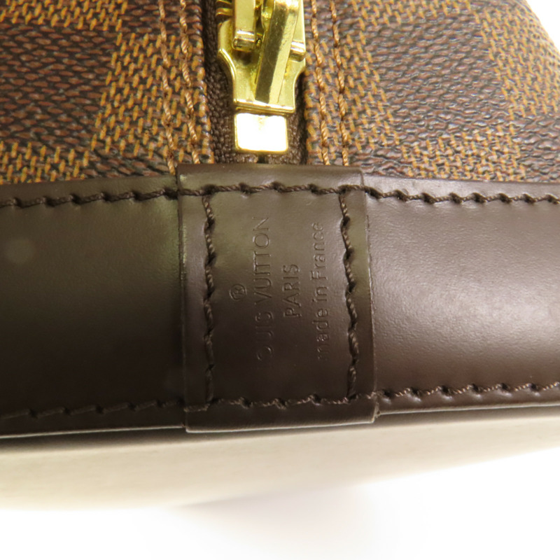 LOUIS VUITTON Damier Alma金扣手挽袋-7