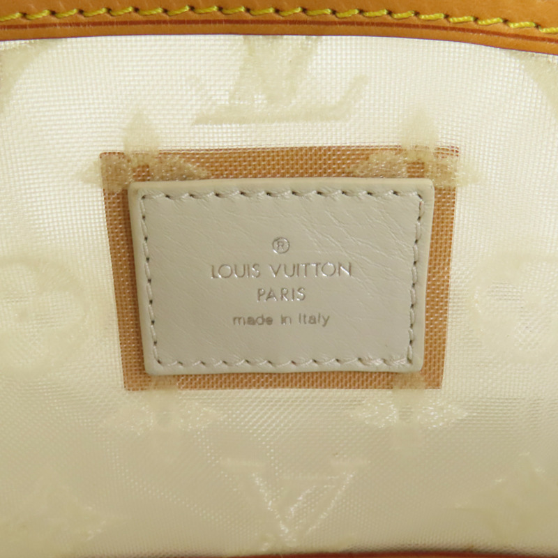 LOUIS VUITTON Monogram Transparent Lockit East West銀扣手挽袋-8