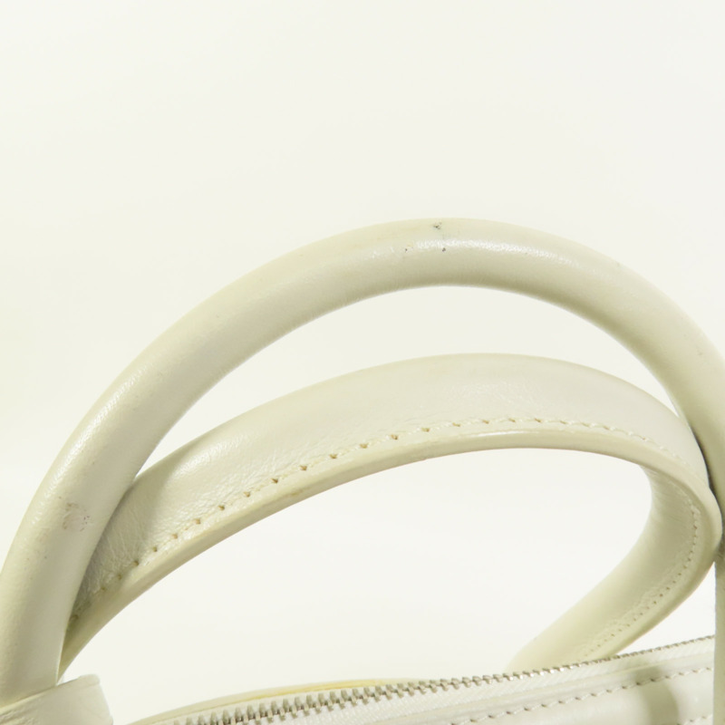 LOUIS VUITTON Monogram Transparent Lockit East West銀扣手挽袋-14